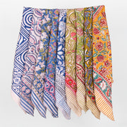 Premium Designer Cotton Bandana – Multi-Use Headwrap, Hair Band & Neck Scarf for Styling - 9pcs